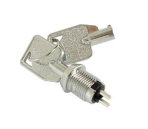 INTERRUPTEUR UNIPOLAIRE CLEF A POMPE