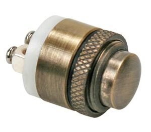 BOUTON-POUSSOIR POUR SONNETTE SPST OFF-(ON)