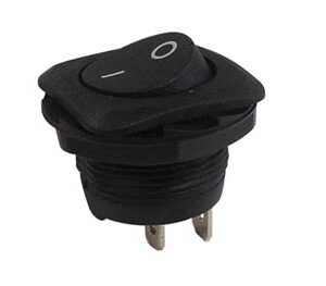 INTERRUPTEUR DE PUISSANCE A BASCULE 5A-250V ROND