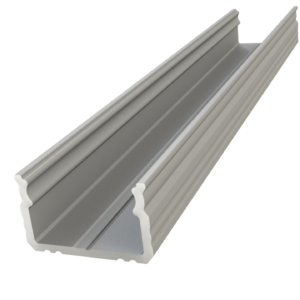 Profilé aluminium saillie P9 x 12mm 2M