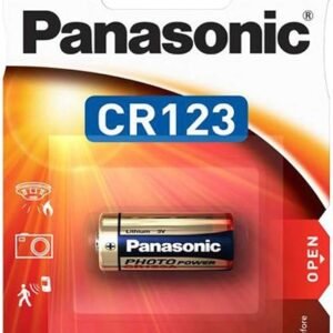 Pile 3V Lithium CR123