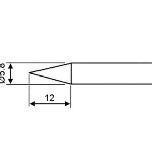 Panne de rechange pour fer à souder 60W