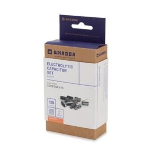 Jeu de condensateurs chimiques de 1uF à 1000uF 120 pièces