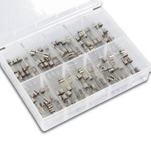 Lot de fusibles 5 x 20mm fusion lente / retardée