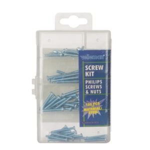 Ensemble de visserie 180 pièces vis - écrou - rondelles