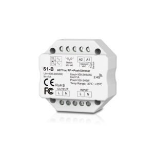 Récepteur RF 2,4Ghz 230Vac monochrome TRIAC