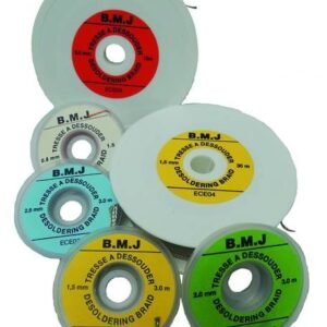 Tresse à dessouder étamée 2mm 1,60m