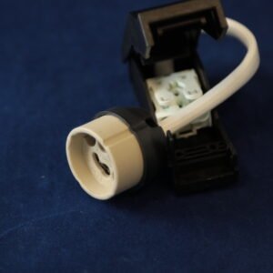 Douille GU10 céramique avec connecteur automatique