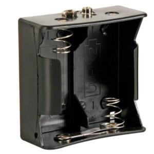 Coupleur pour 2 piles LR20 type D avec contact pression