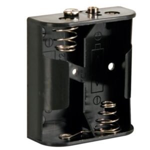 Coupleur pour 2 piles LR14 type C avec contact pression