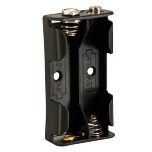 Coupleur pour 2 piles LR6 AA avec contacts pression