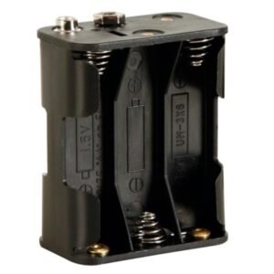 Coupleur pour 6 piles LR6 AA avec contact pression