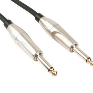 Cordon PATCH 2 x Jacks 6,35mm mâle / mâle