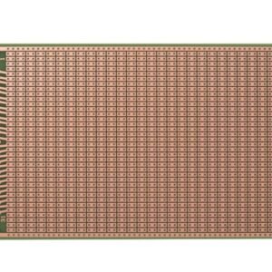 Eurocard 100 x 160 mm pastille 2 contacts simple face