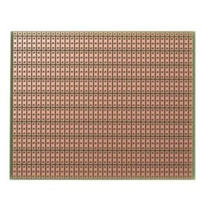 Eurocard 100 x 80 mm pastille 3 contacts simple face