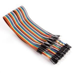 Câble de liaison 40 broches plat Mâle/Mâle 30cm