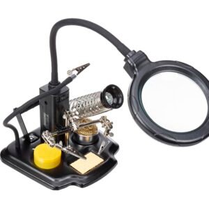 Troisième main multifonctionnelle avec loupe