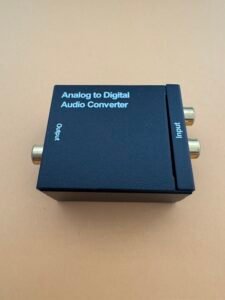 Convertisseur audio analogique 2xRCA vers audio numérique