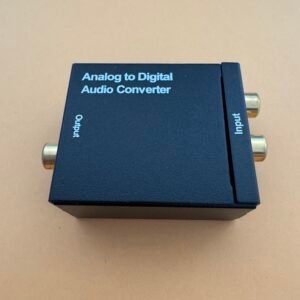 Convertisseur audio analogique 2xRCA vers audio numérique