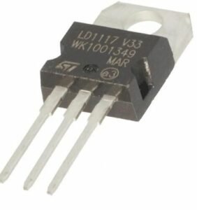 Régulateur LD1117AV33 3,3V positif